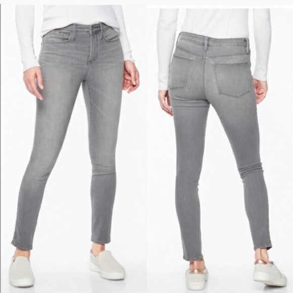 Athleta Sculptek Skinny Jeans in Grey Wash - Picture 2 of 8